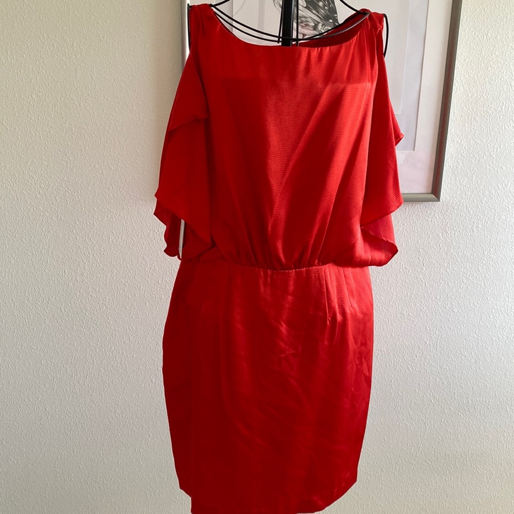 NEW-CALVIN KLEIN POPPY DRESS